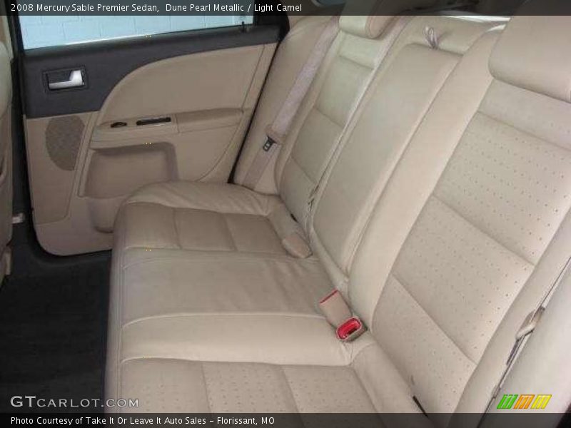 Dune Pearl Metallic / Light Camel 2008 Mercury Sable Premier Sedan