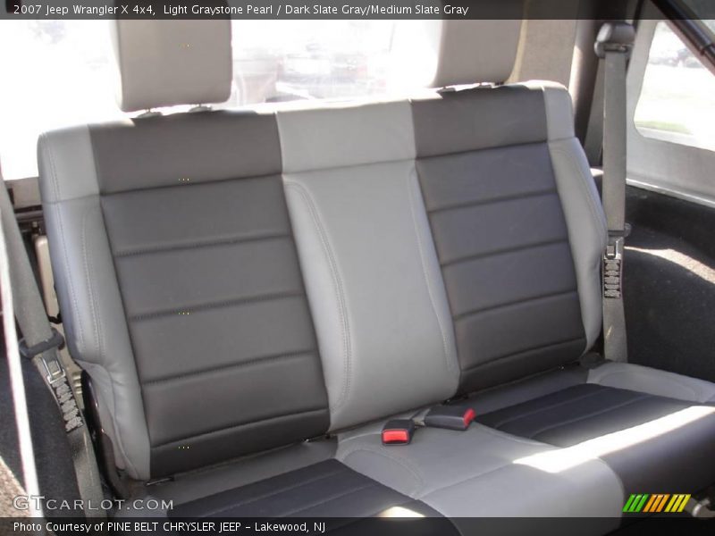 Light Graystone Pearl / Dark Slate Gray/Medium Slate Gray 2007 Jeep Wrangler X 4x4