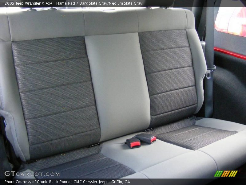 Flame Red / Dark Slate Gray/Medium Slate Gray 2009 Jeep Wrangler X 4x4