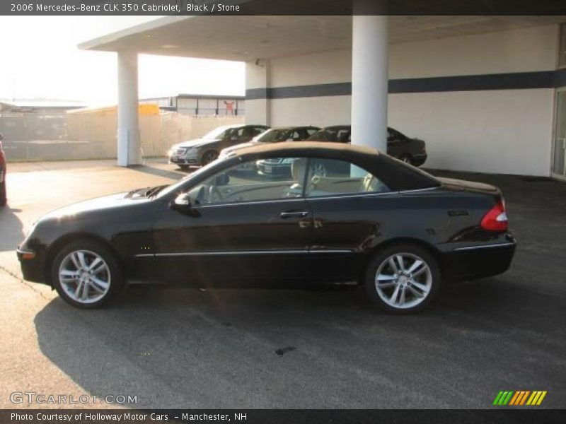 Black / Stone 2006 Mercedes-Benz CLK 350 Cabriolet
