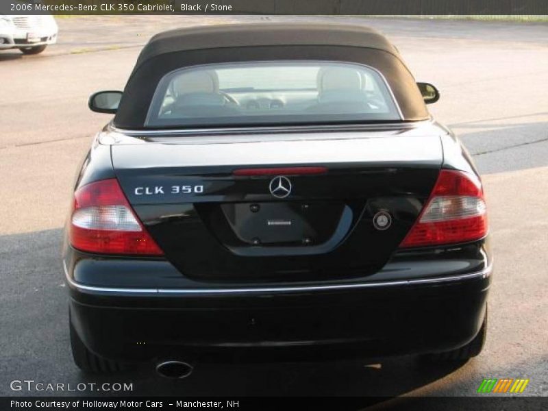 Black / Stone 2006 Mercedes-Benz CLK 350 Cabriolet