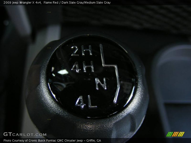 Flame Red / Dark Slate Gray/Medium Slate Gray 2009 Jeep Wrangler X 4x4