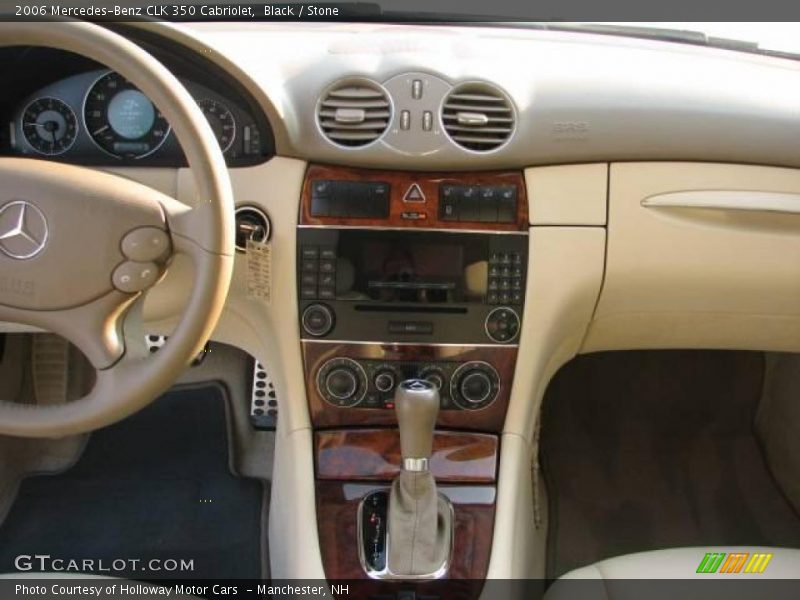 Black / Stone 2006 Mercedes-Benz CLK 350 Cabriolet