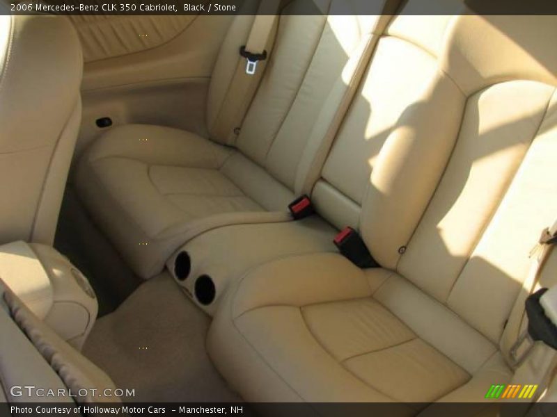 Black / Stone 2006 Mercedes-Benz CLK 350 Cabriolet