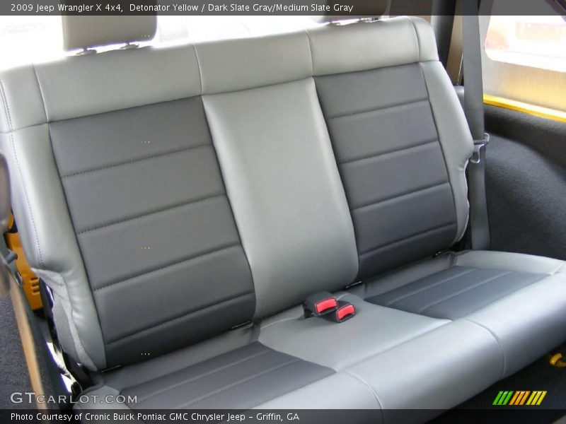 Detonator Yellow / Dark Slate Gray/Medium Slate Gray 2009 Jeep Wrangler X 4x4
