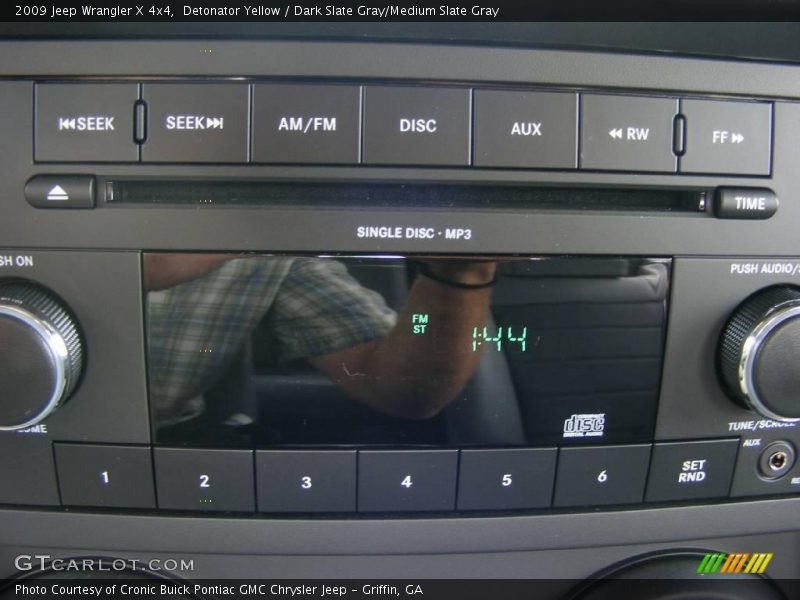 Detonator Yellow / Dark Slate Gray/Medium Slate Gray 2009 Jeep Wrangler X 4x4