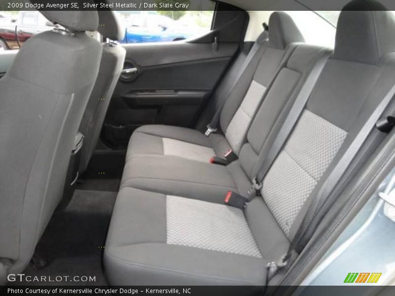 Silver Steel Metallic / Dark Slate Gray 2009 Dodge Avenger SE