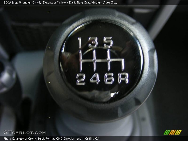 Detonator Yellow / Dark Slate Gray/Medium Slate Gray 2009 Jeep Wrangler X 4x4