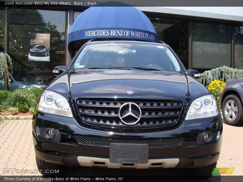 Black / Black 2006 Mercedes-Benz ML 350 4Matic