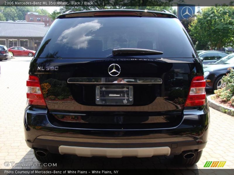 Black / Black 2006 Mercedes-Benz ML 350 4Matic