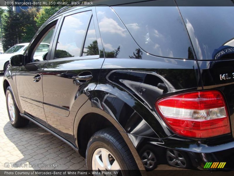 Black / Black 2006 Mercedes-Benz ML 350 4Matic