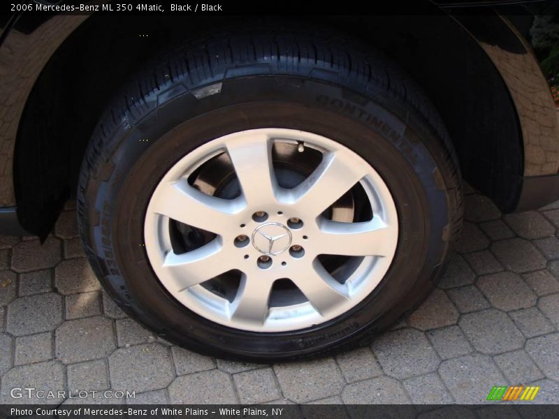 Black / Black 2006 Mercedes-Benz ML 350 4Matic