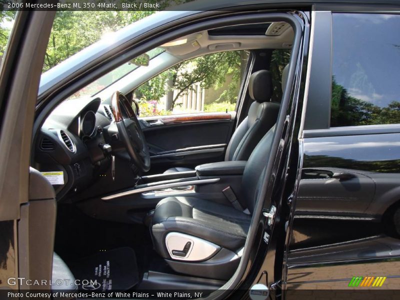 Black / Black 2006 Mercedes-Benz ML 350 4Matic