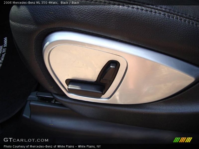 Black / Black 2006 Mercedes-Benz ML 350 4Matic