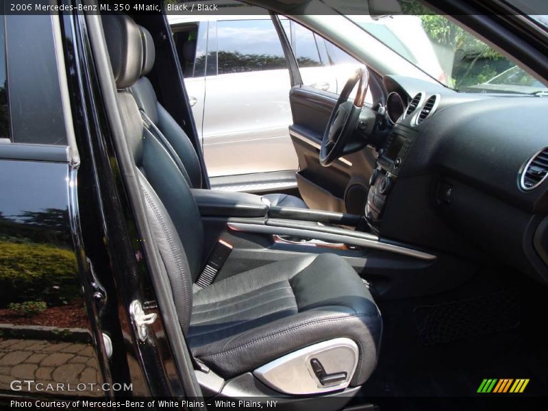 Black / Black 2006 Mercedes-Benz ML 350 4Matic