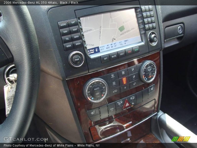 Black / Black 2006 Mercedes-Benz ML 350 4Matic
