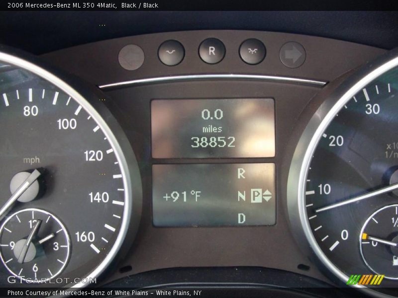 Black / Black 2006 Mercedes-Benz ML 350 4Matic