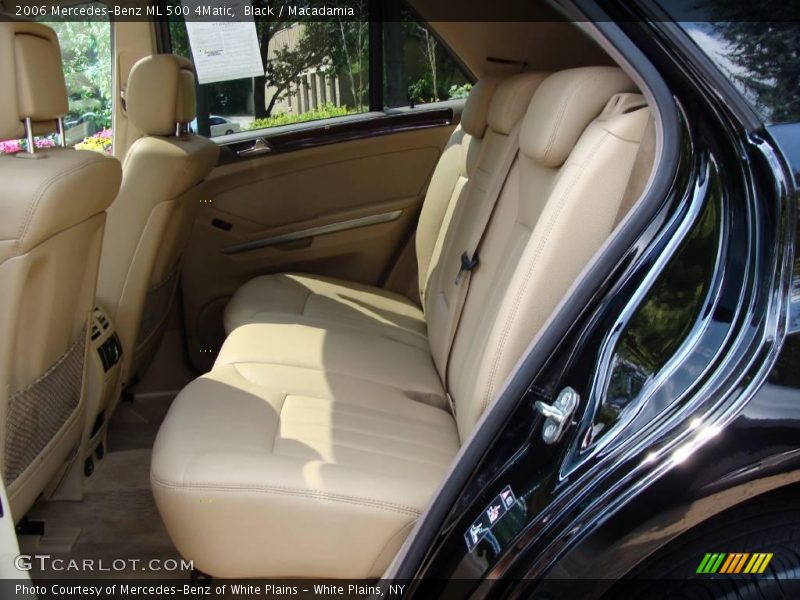 Black / Macadamia 2006 Mercedes-Benz ML 500 4Matic