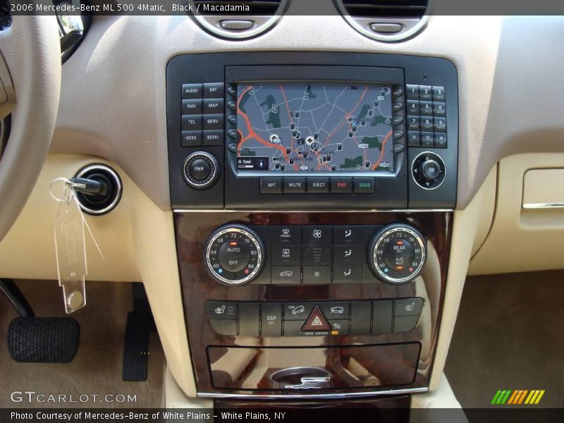 Black / Macadamia 2006 Mercedes-Benz ML 500 4Matic