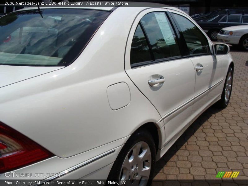 Alabaster White / Stone 2006 Mercedes-Benz C 280 4Matic Luxury