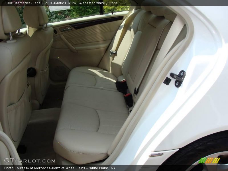 Alabaster White / Stone 2006 Mercedes-Benz C 280 4Matic Luxury