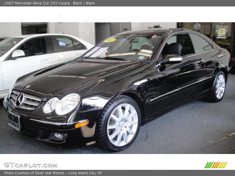 Black / Black 2007 Mercedes-Benz CLK 350 Coupe