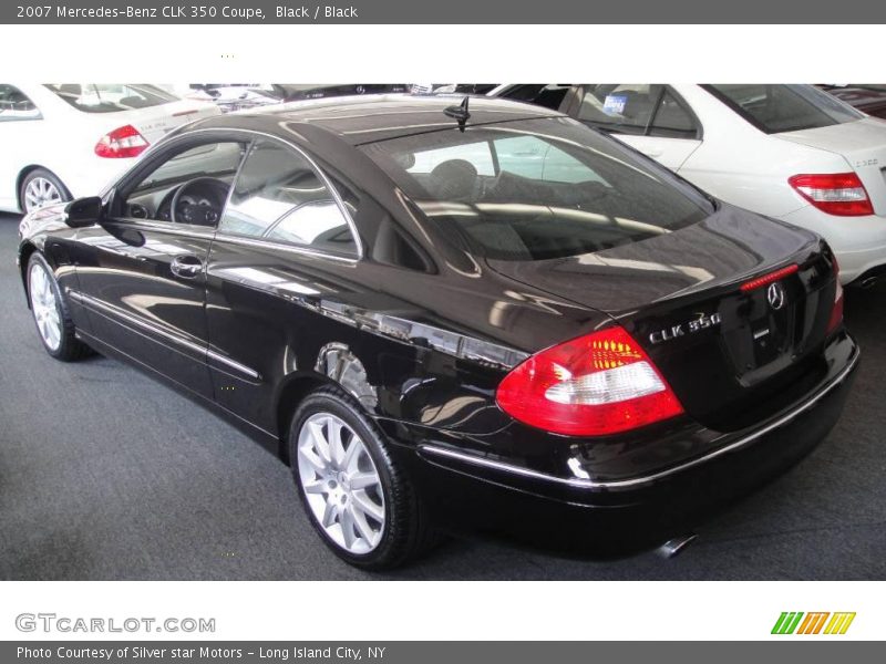 Black / Black 2007 Mercedes-Benz CLK 350 Coupe