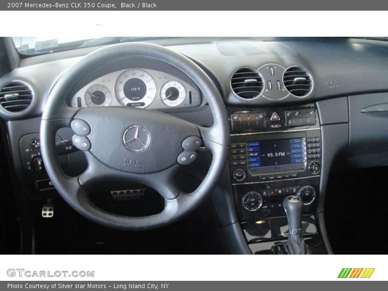 Black / Black 2007 Mercedes-Benz CLK 350 Coupe