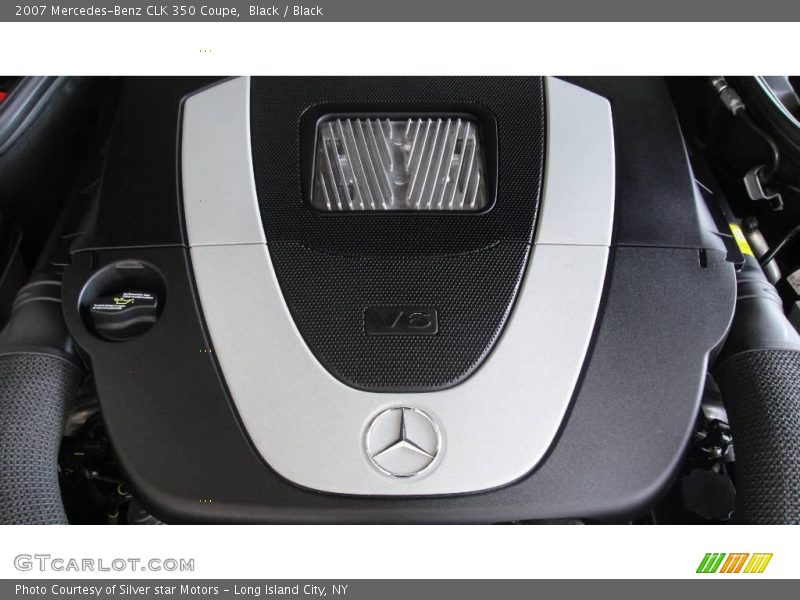 Black / Black 2007 Mercedes-Benz CLK 350 Coupe