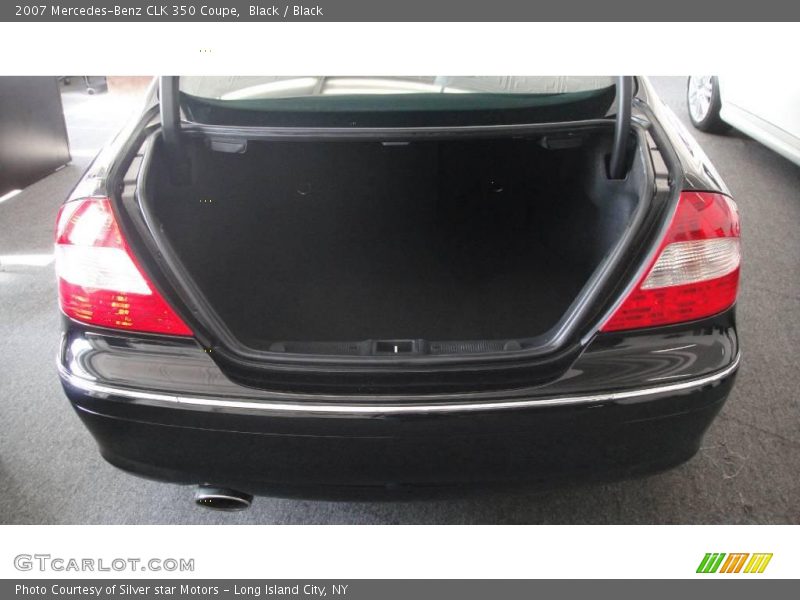 Black / Black 2007 Mercedes-Benz CLK 350 Coupe