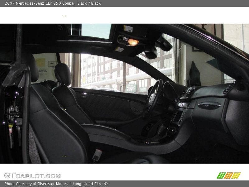 Black / Black 2007 Mercedes-Benz CLK 350 Coupe