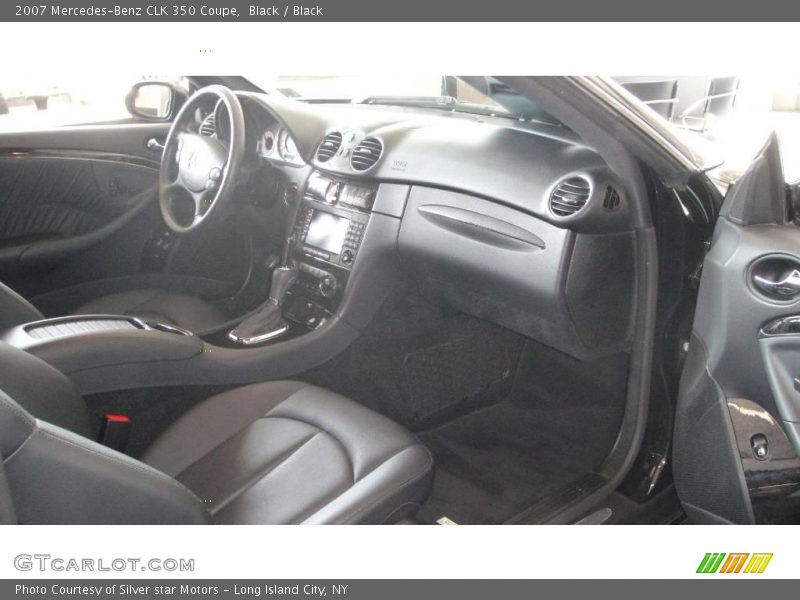 Black / Black 2007 Mercedes-Benz CLK 350 Coupe