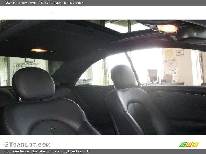 Black / Black 2007 Mercedes-Benz CLK 350 Coupe