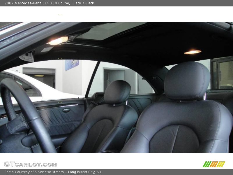 Black / Black 2007 Mercedes-Benz CLK 350 Coupe