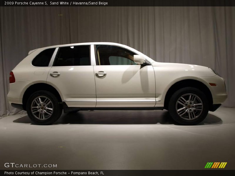 Sand White / Havanna/Sand Beige 2009 Porsche Cayenne S