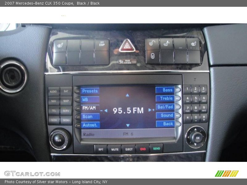 Black / Black 2007 Mercedes-Benz CLK 350 Coupe
