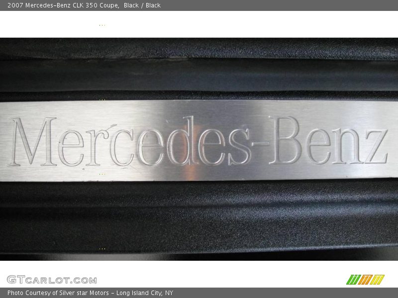Black / Black 2007 Mercedes-Benz CLK 350 Coupe