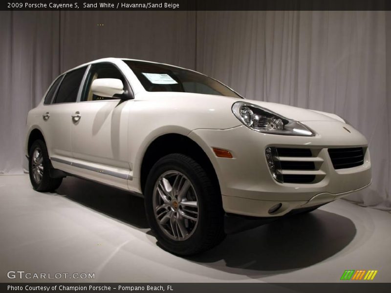 Sand White / Havanna/Sand Beige 2009 Porsche Cayenne S