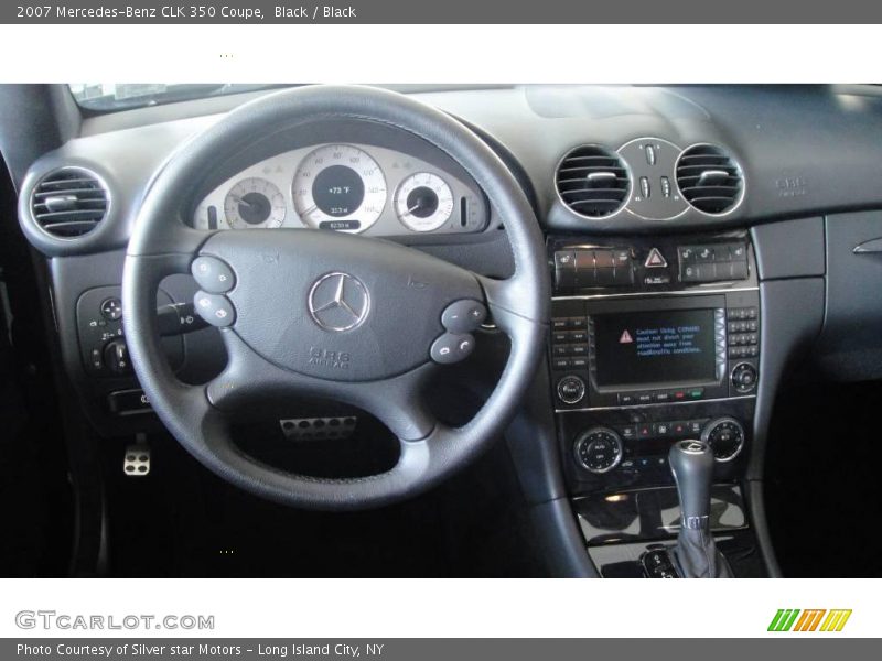 Black / Black 2007 Mercedes-Benz CLK 350 Coupe