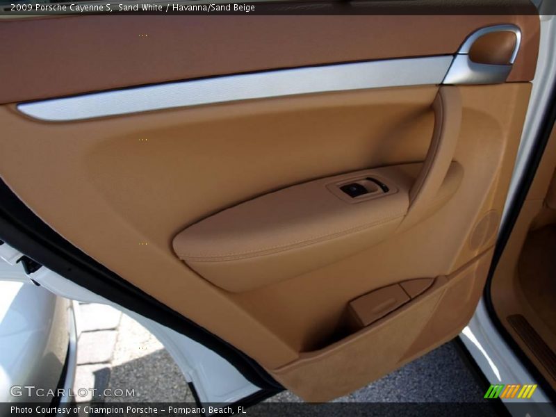 Sand White / Havanna/Sand Beige 2009 Porsche Cayenne S