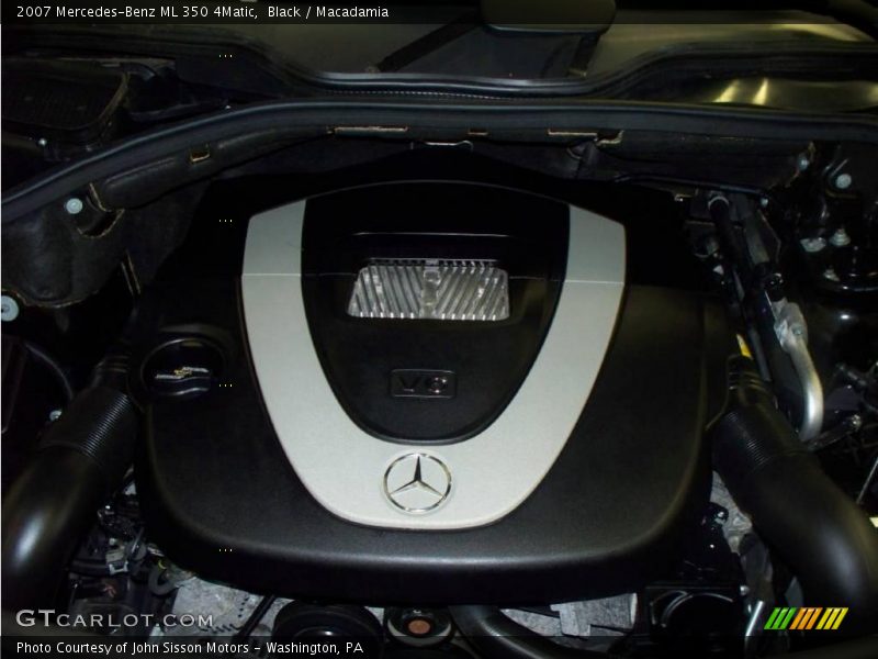 Black / Macadamia 2007 Mercedes-Benz ML 350 4Matic