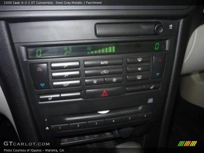Steel Gray Metallic / Parchment 2006 Saab 9-3 2.0T Convertible