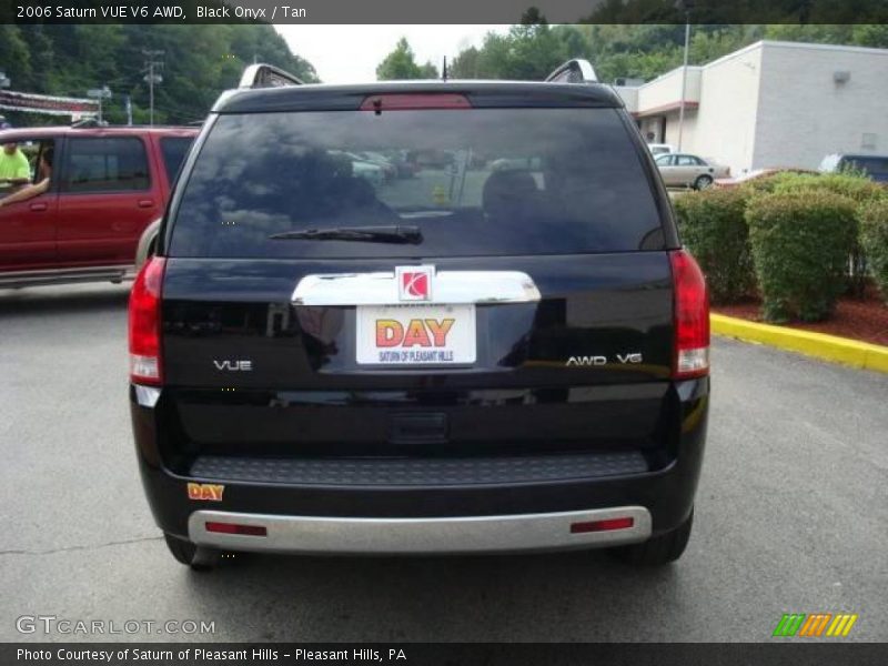 Black Onyx / Tan 2006 Saturn VUE V6 AWD