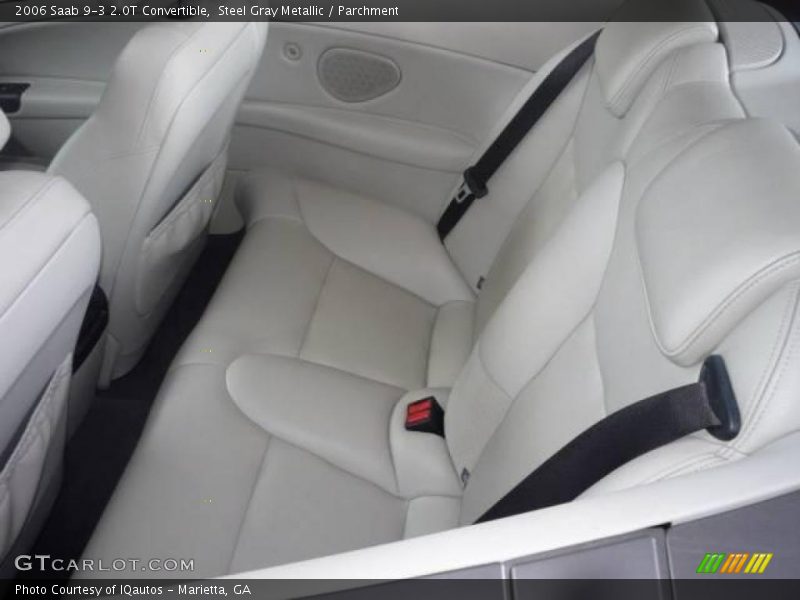 Steel Gray Metallic / Parchment 2006 Saab 9-3 2.0T Convertible