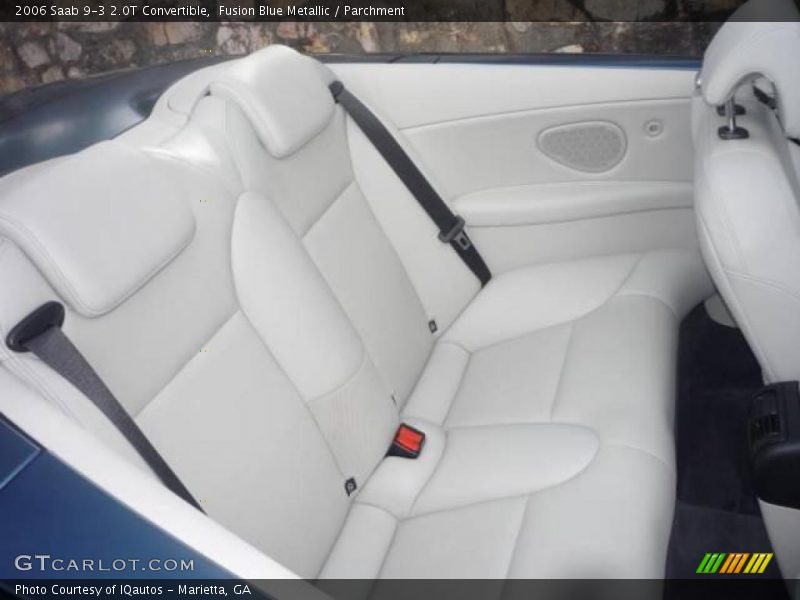 Fusion Blue Metallic / Parchment 2006 Saab 9-3 2.0T Convertible