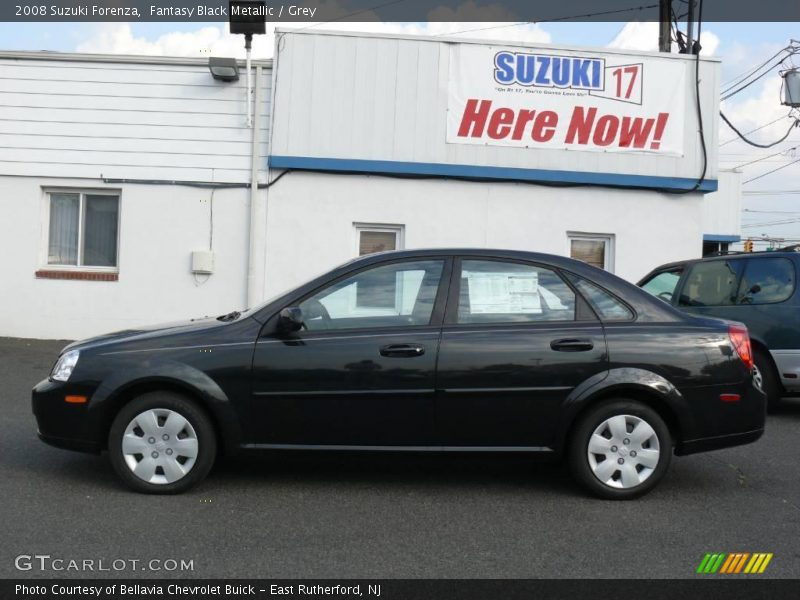 Fantasy Black Metallic / Grey 2008 Suzuki Forenza