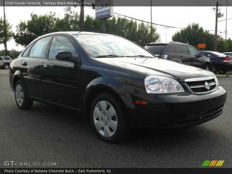 Fantasy Black Metallic / Grey 2008 Suzuki Forenza