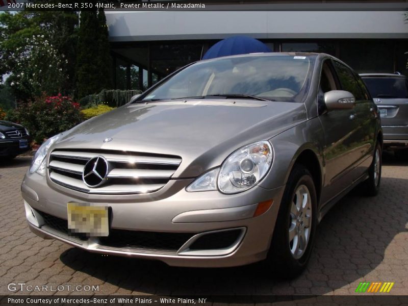 Pewter Metallic / Macadamia 2007 Mercedes-Benz R 350 4Matic