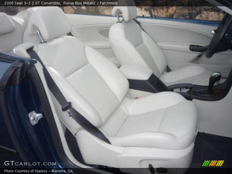 Fusion Blue Metallic / Parchment 2006 Saab 9-3 2.0T Convertible