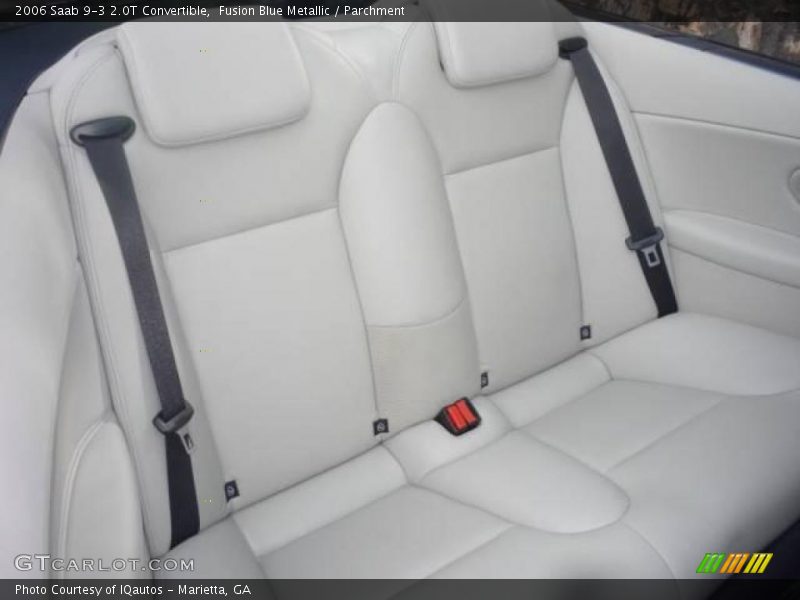 Fusion Blue Metallic / Parchment 2006 Saab 9-3 2.0T Convertible